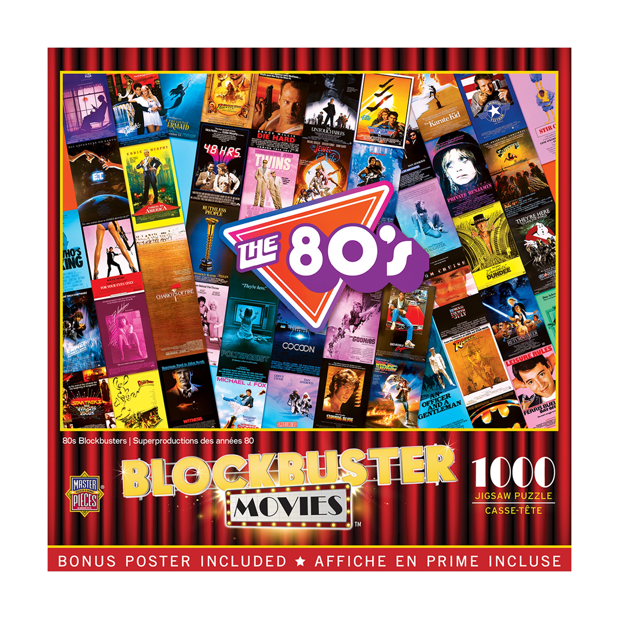 MasterPieces 80s Blockbusters Jigsaw Puzzle - 1000 pc - Image 3