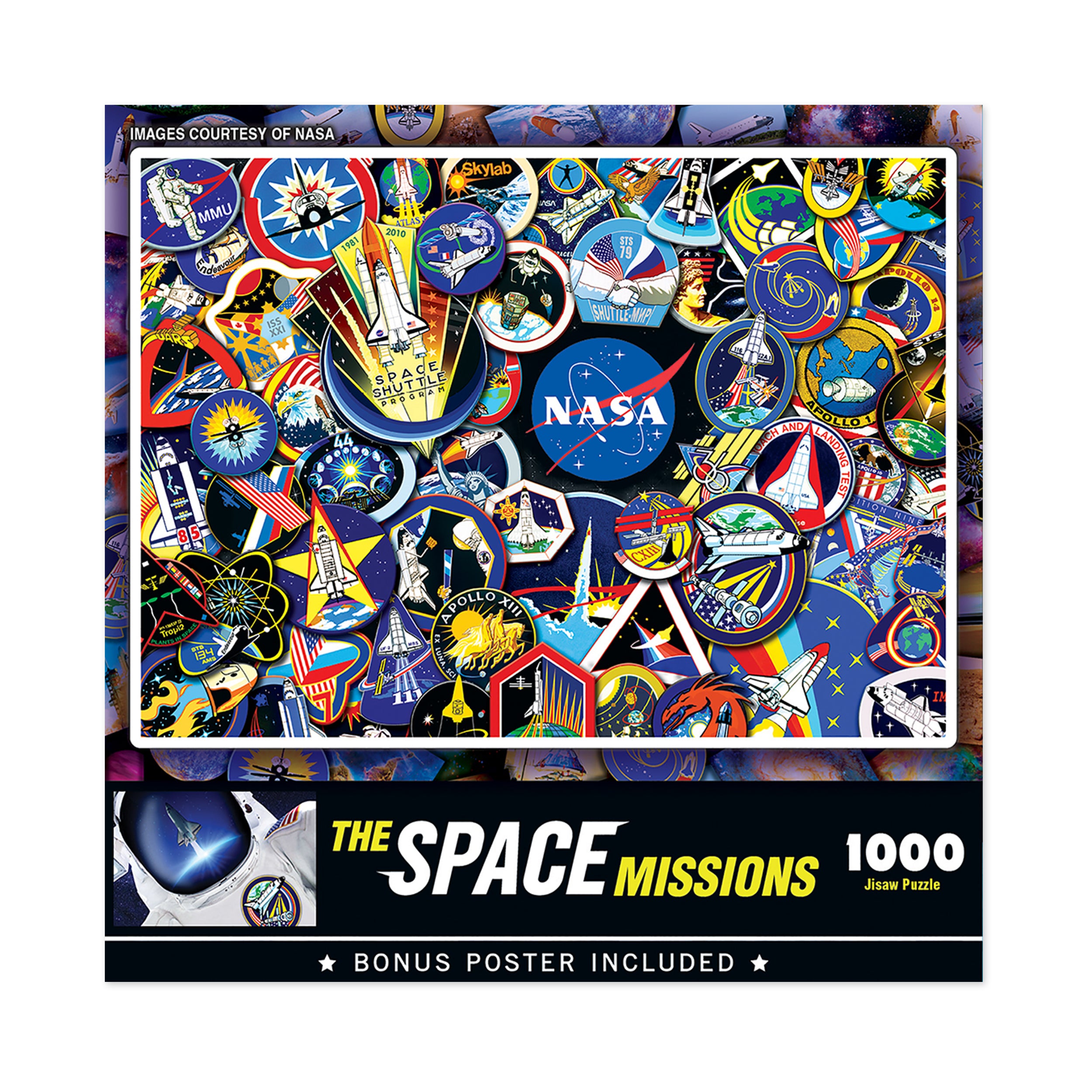 NASA - The Space Missions: 1000-Piece Puzzle Extravaganza - Image 3