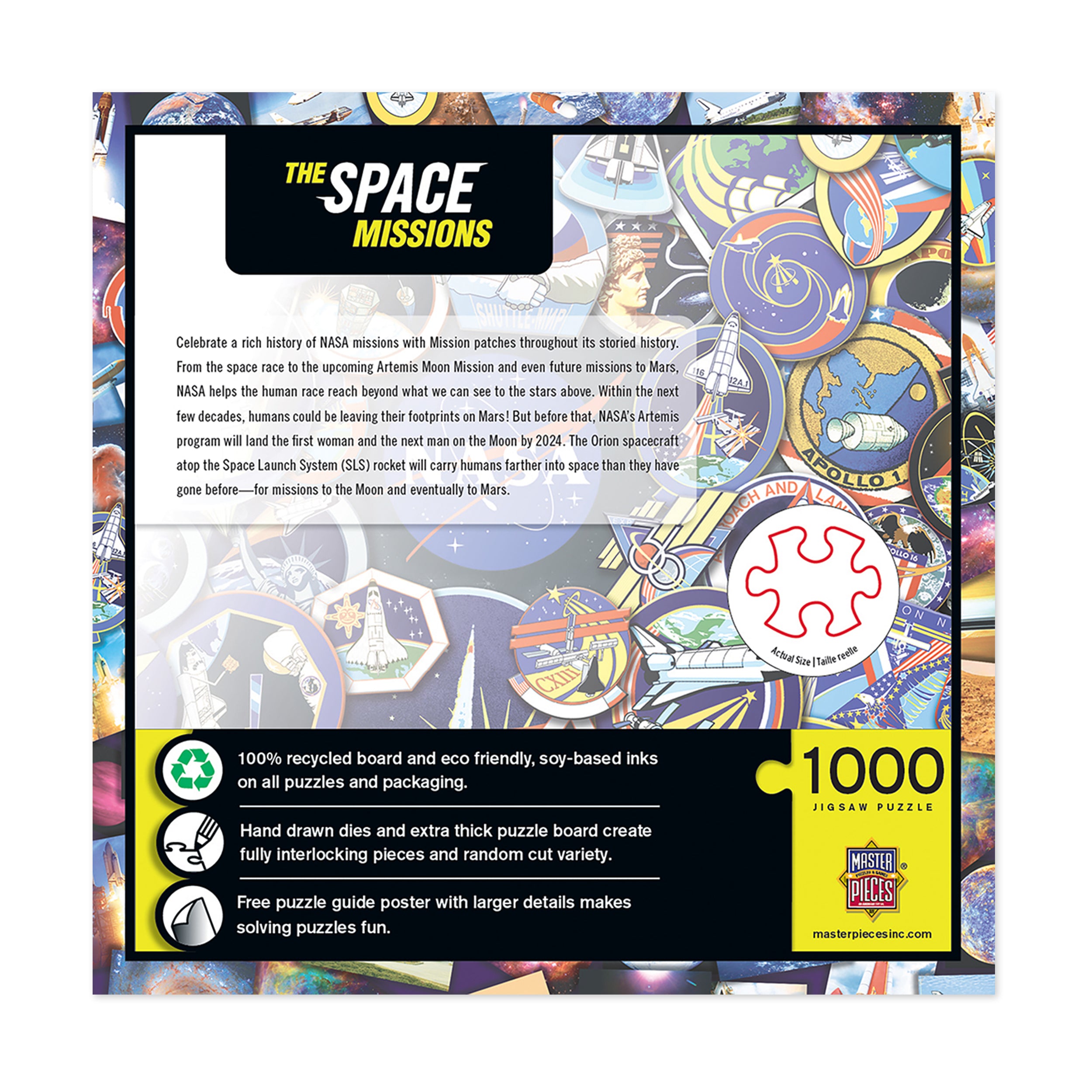 NASA - The Space Missions: 1000-Piece Puzzle Extravaganza - Image 4