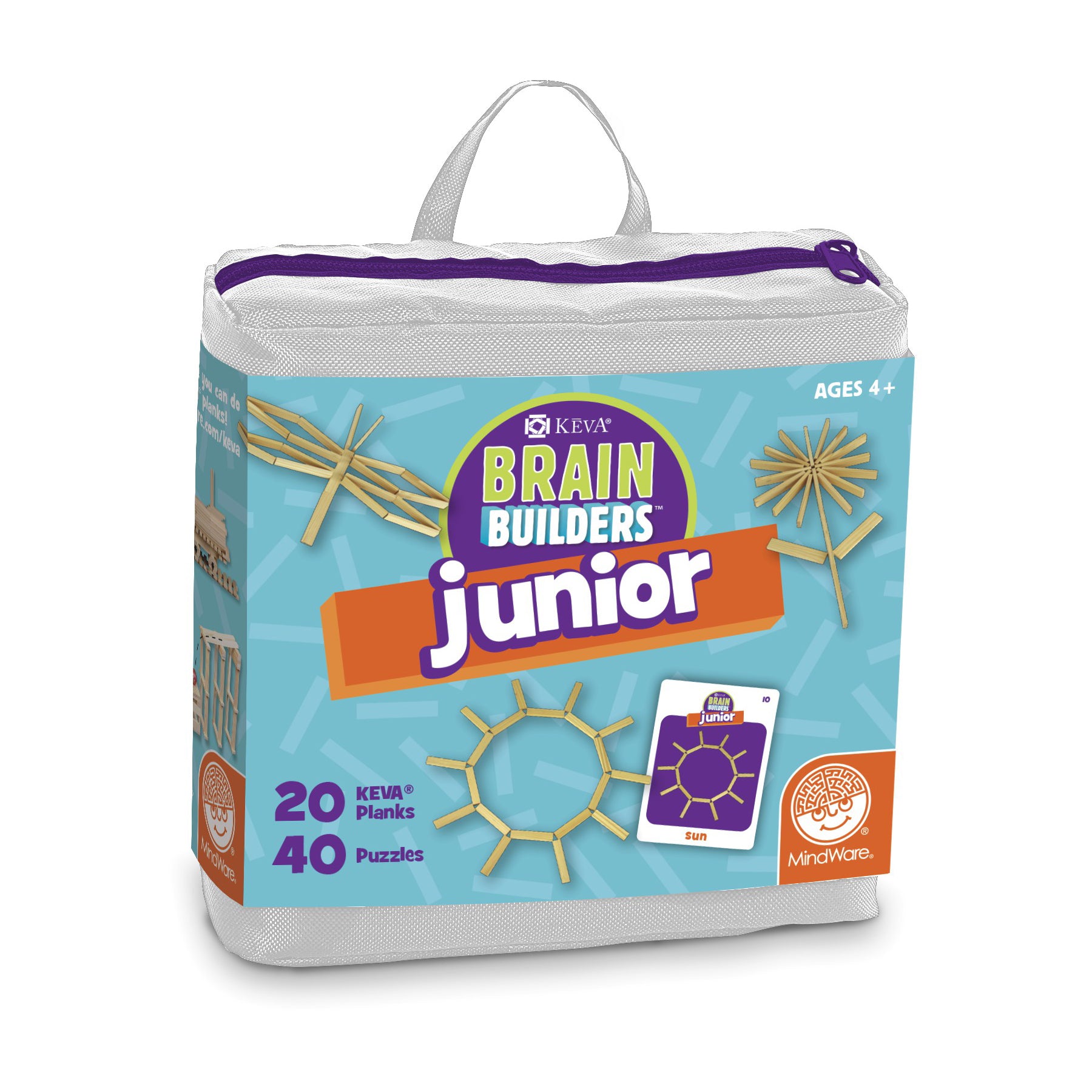 KEVA Brain Builders Junior - Interactive STEM Playset