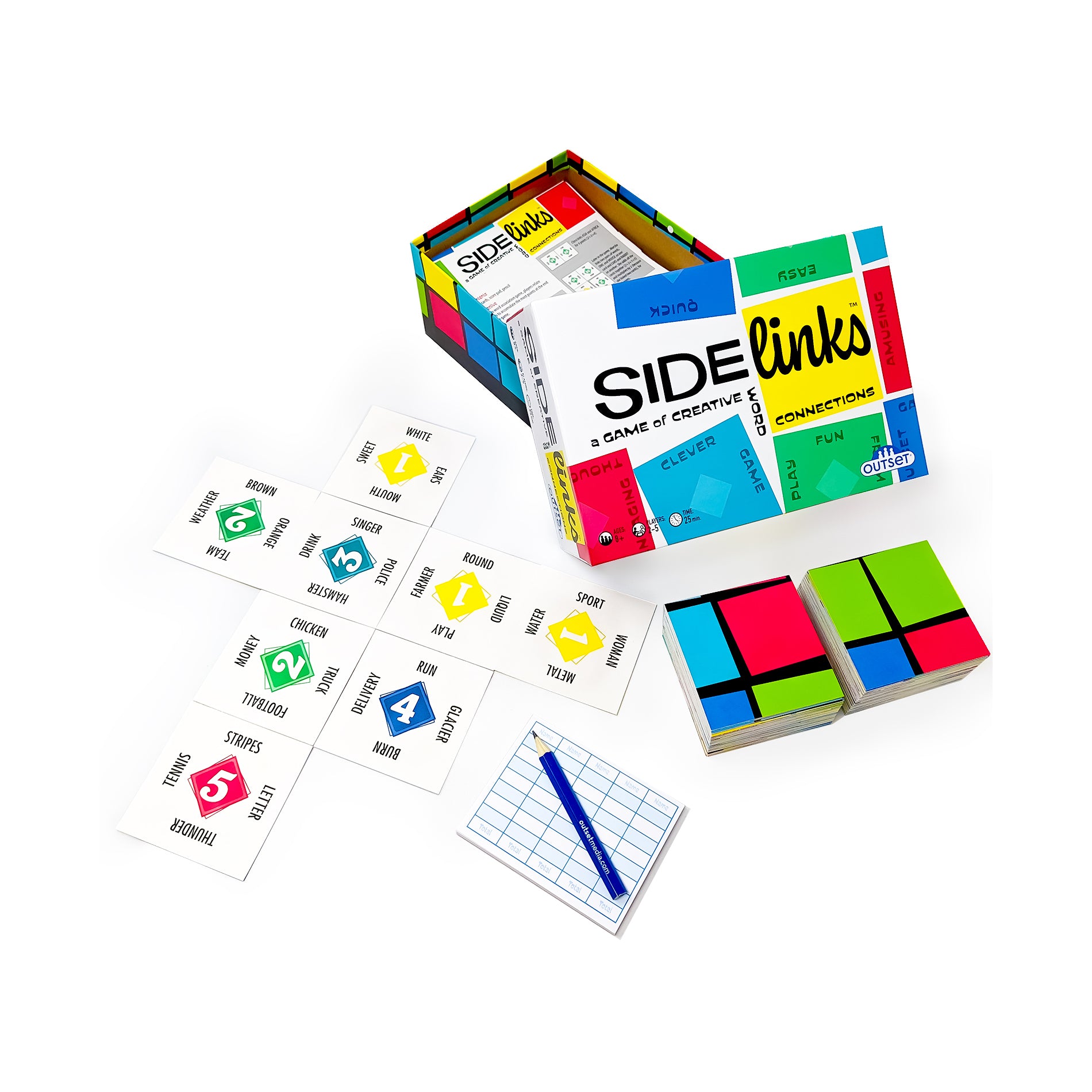 Alternative view of Side Links Creative Word Connection Game