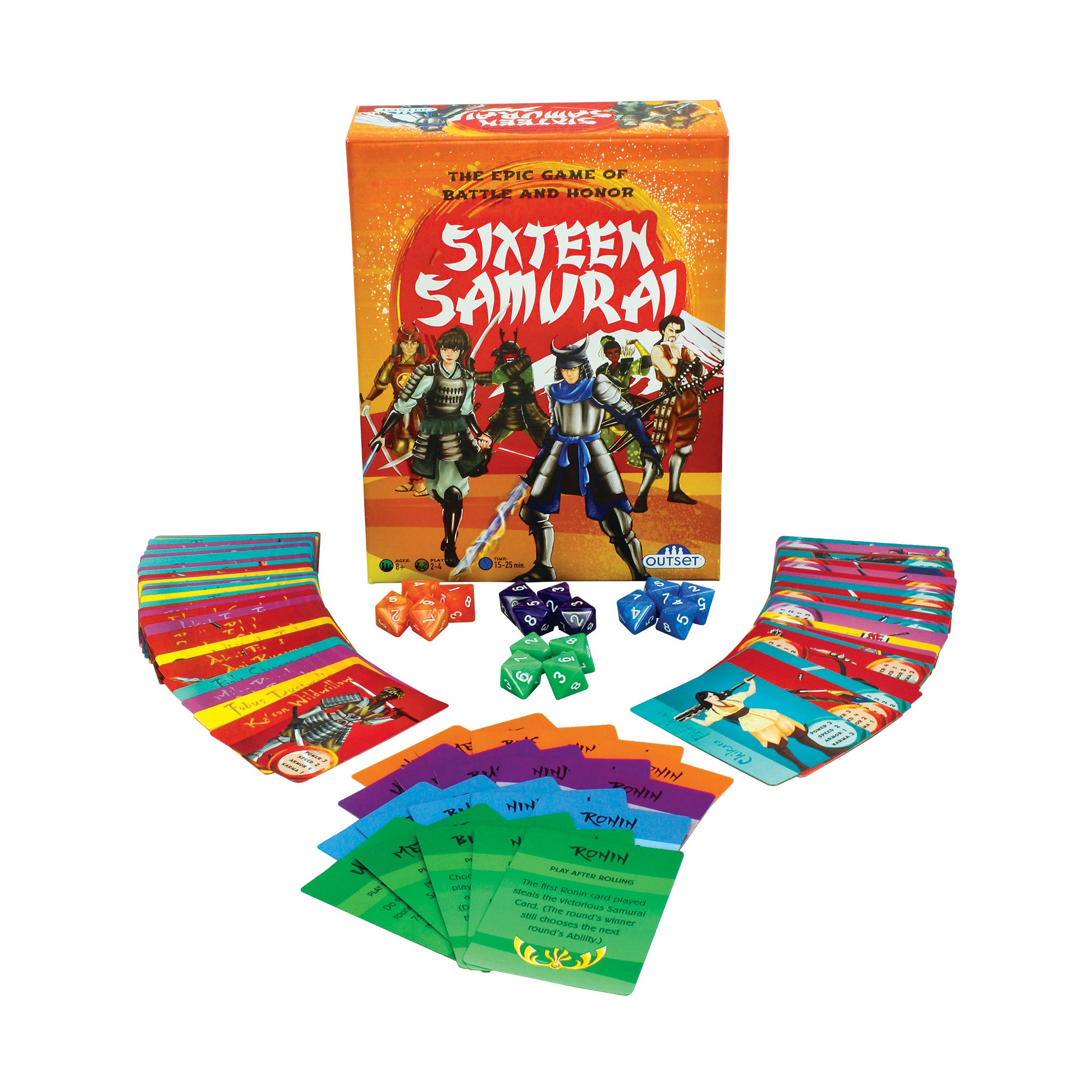 Sixteen Samurai: Epic Battles Card & Dice Game - Image 4
