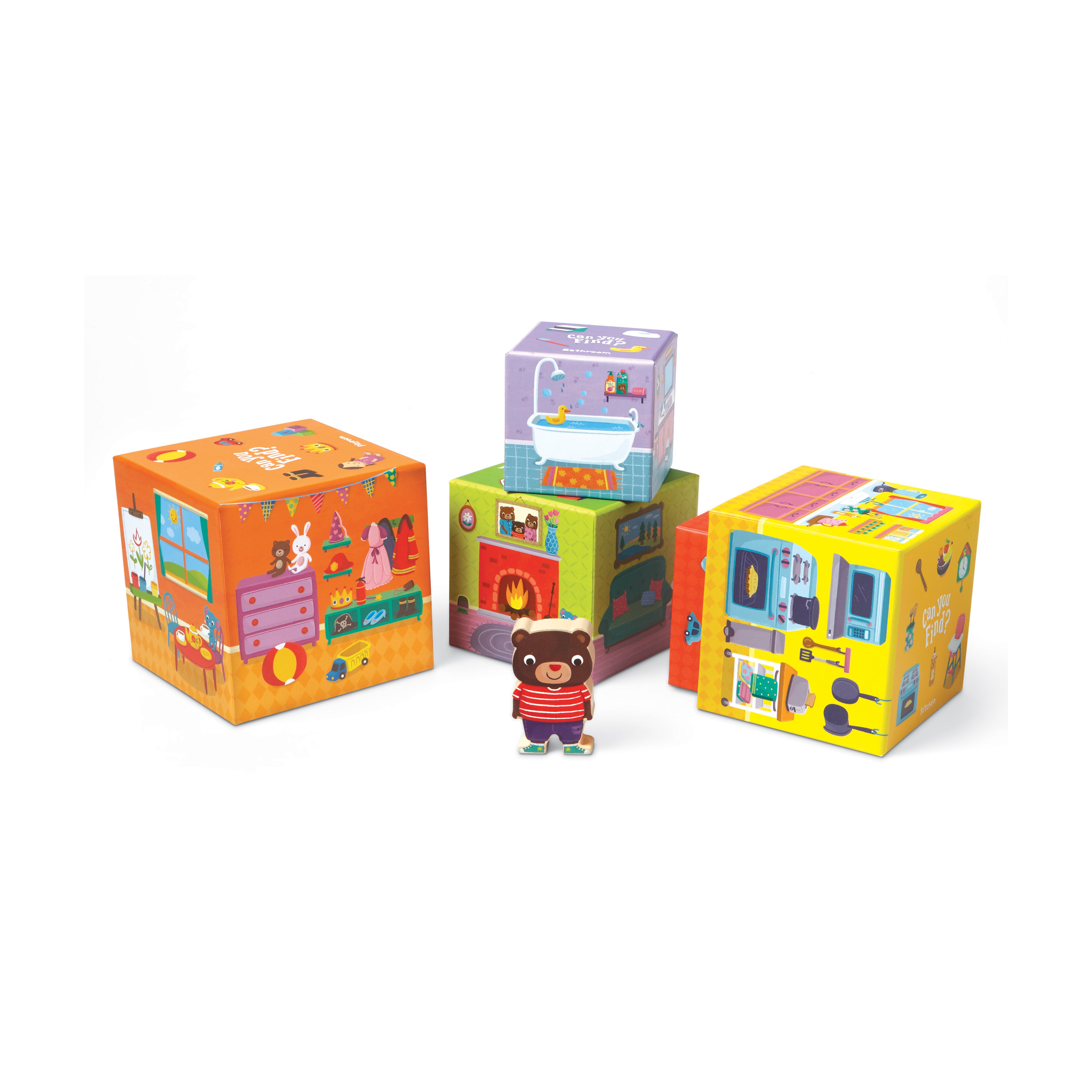 Where's Bear? Hidden Bear and Block Game for Toddlers - Image 3