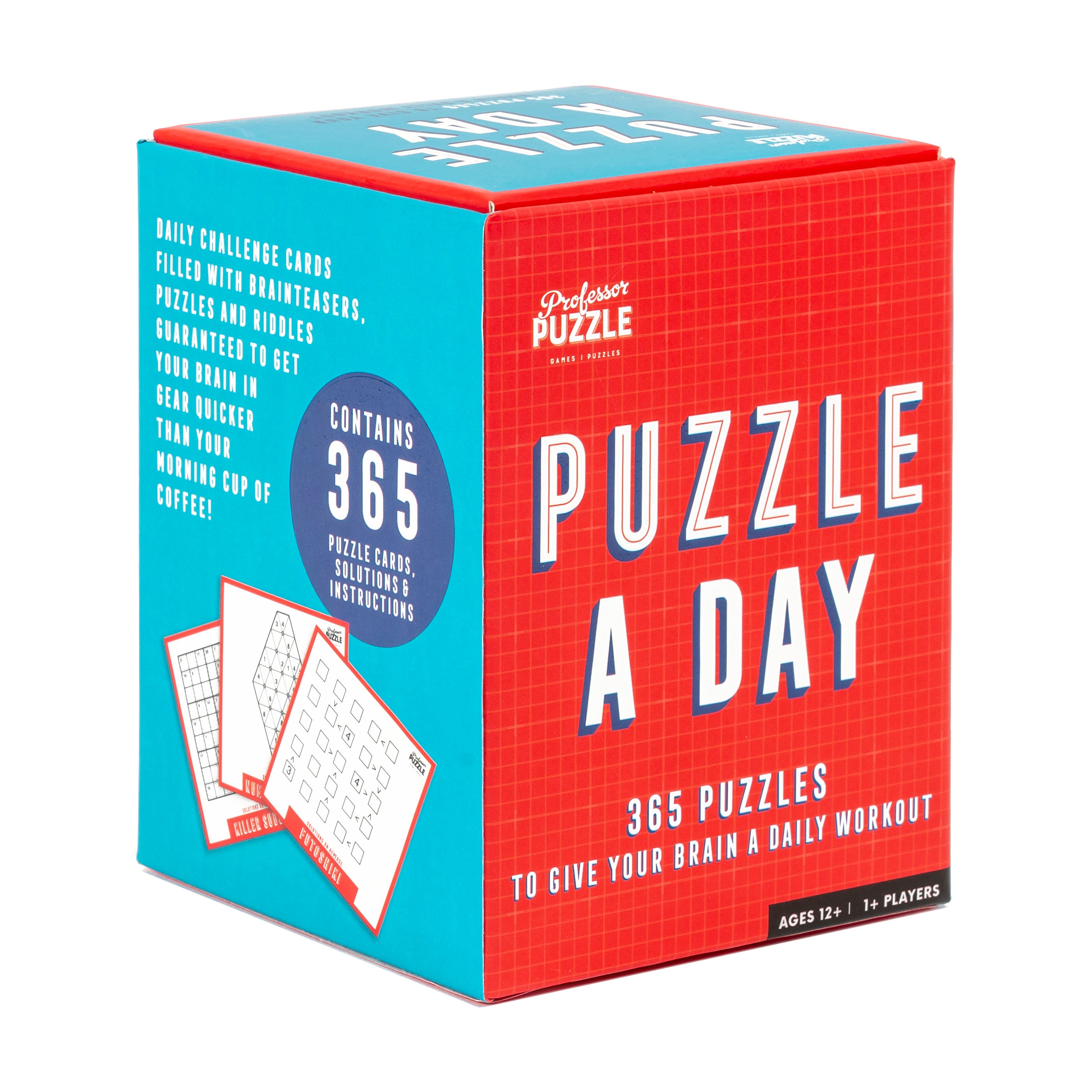 Alternative view of Professor Puzzle 365 Challenge Brain Teasers Set