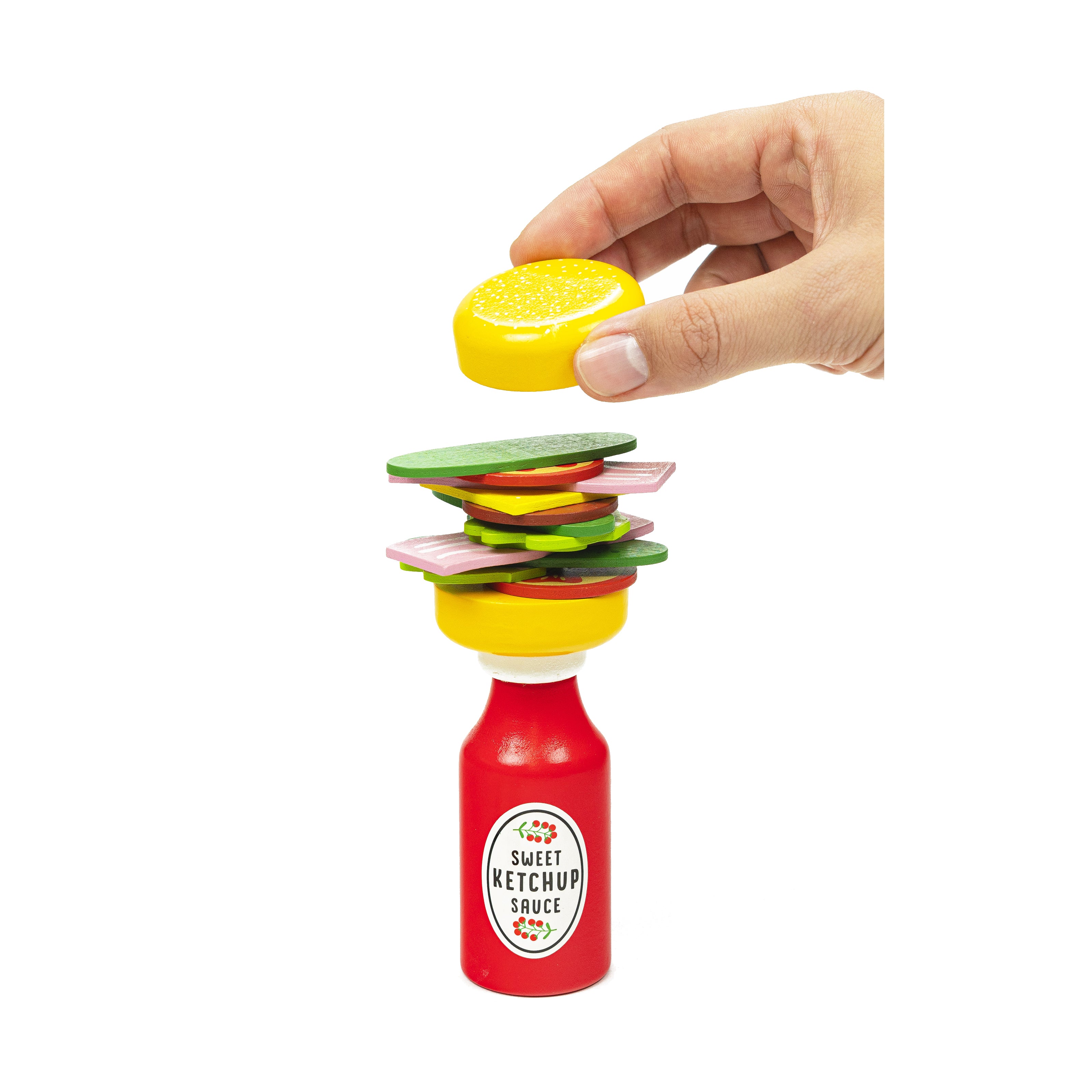 Burger Balance Family Stacking Game by Professor Puzzle - Image 3