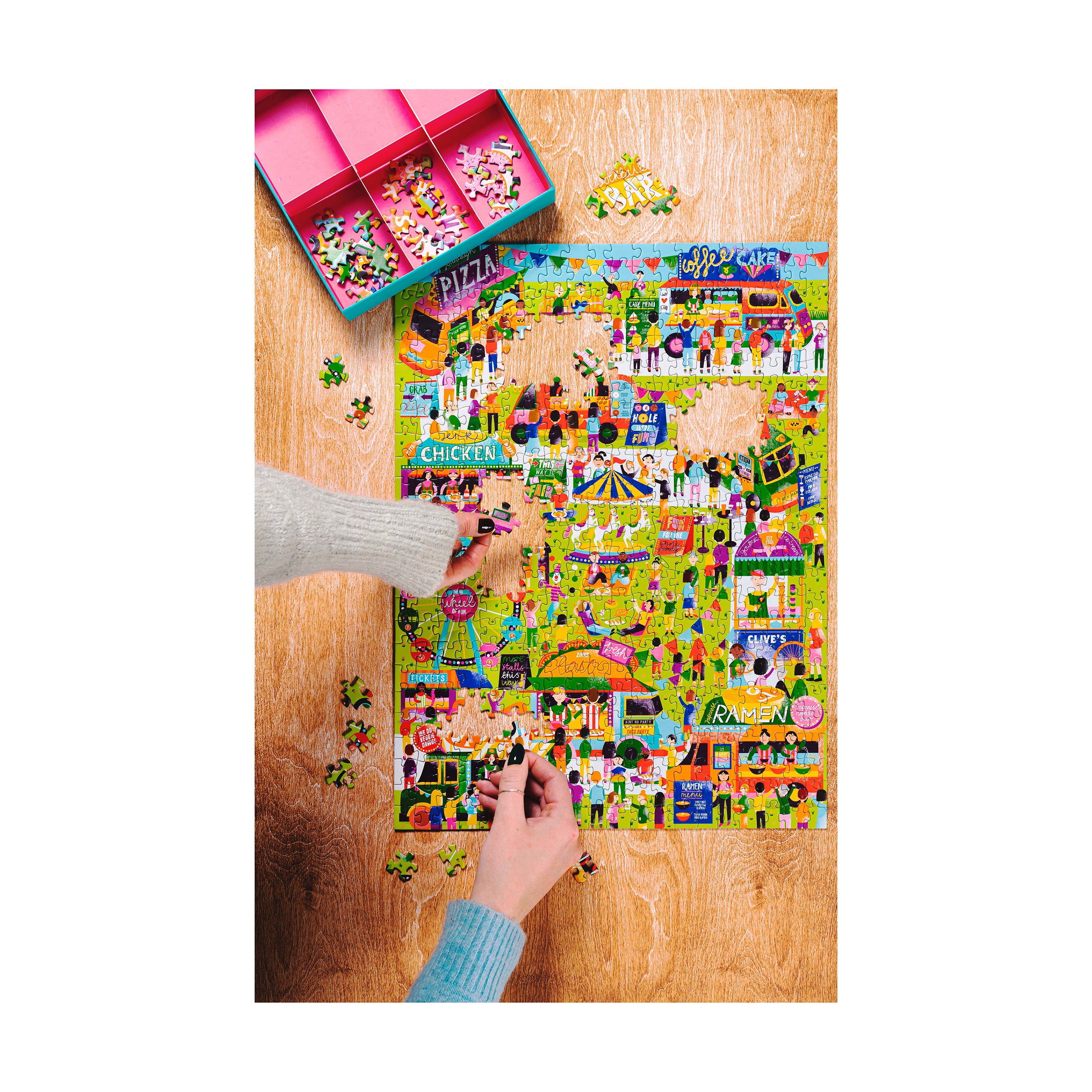 Food Trucks Festival Jigsaw Puzzle - 500 pcs - Image 5