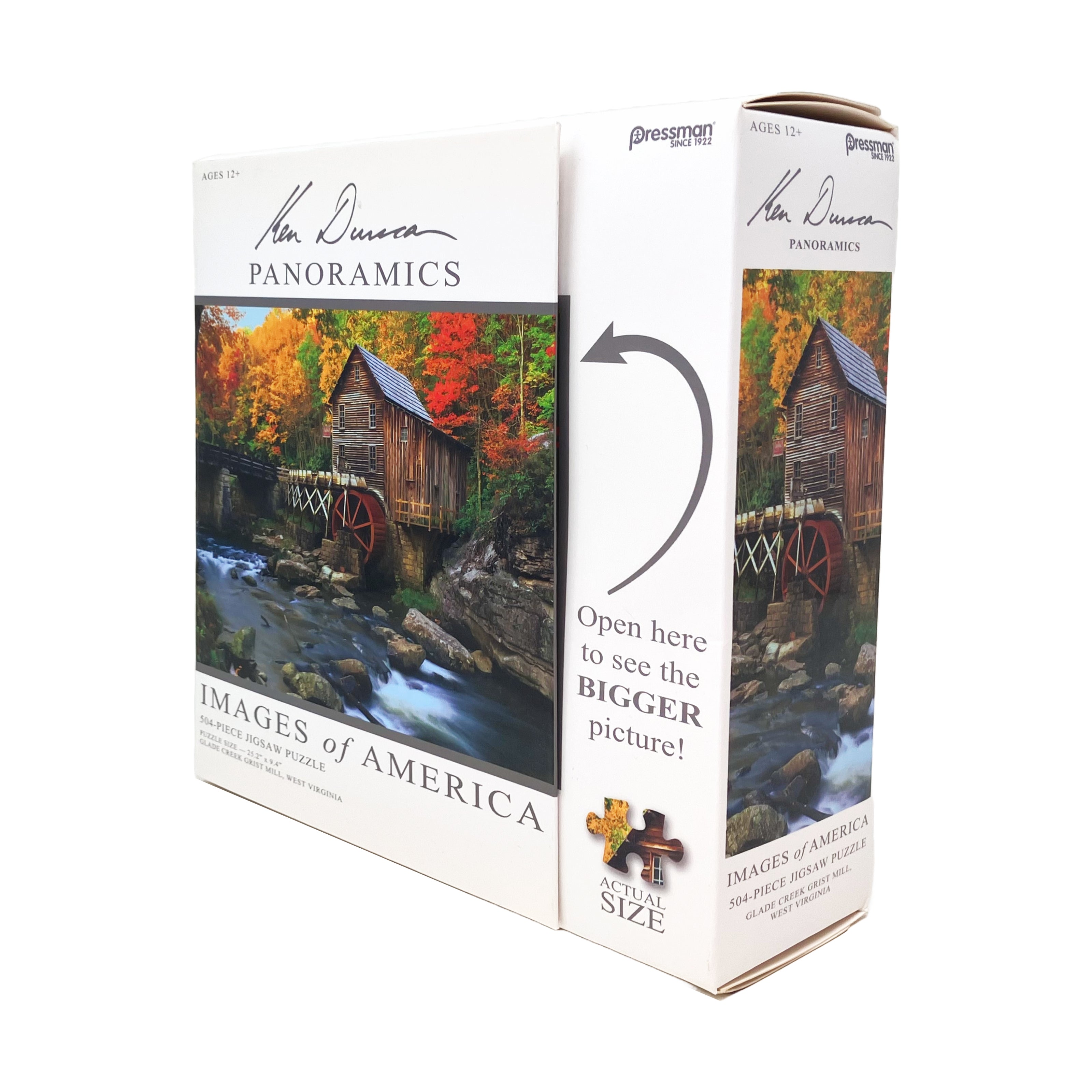 Ken Duncan Panoramics Glade Creek Grist Mill Jigsaw - 504 pc - Image 5
