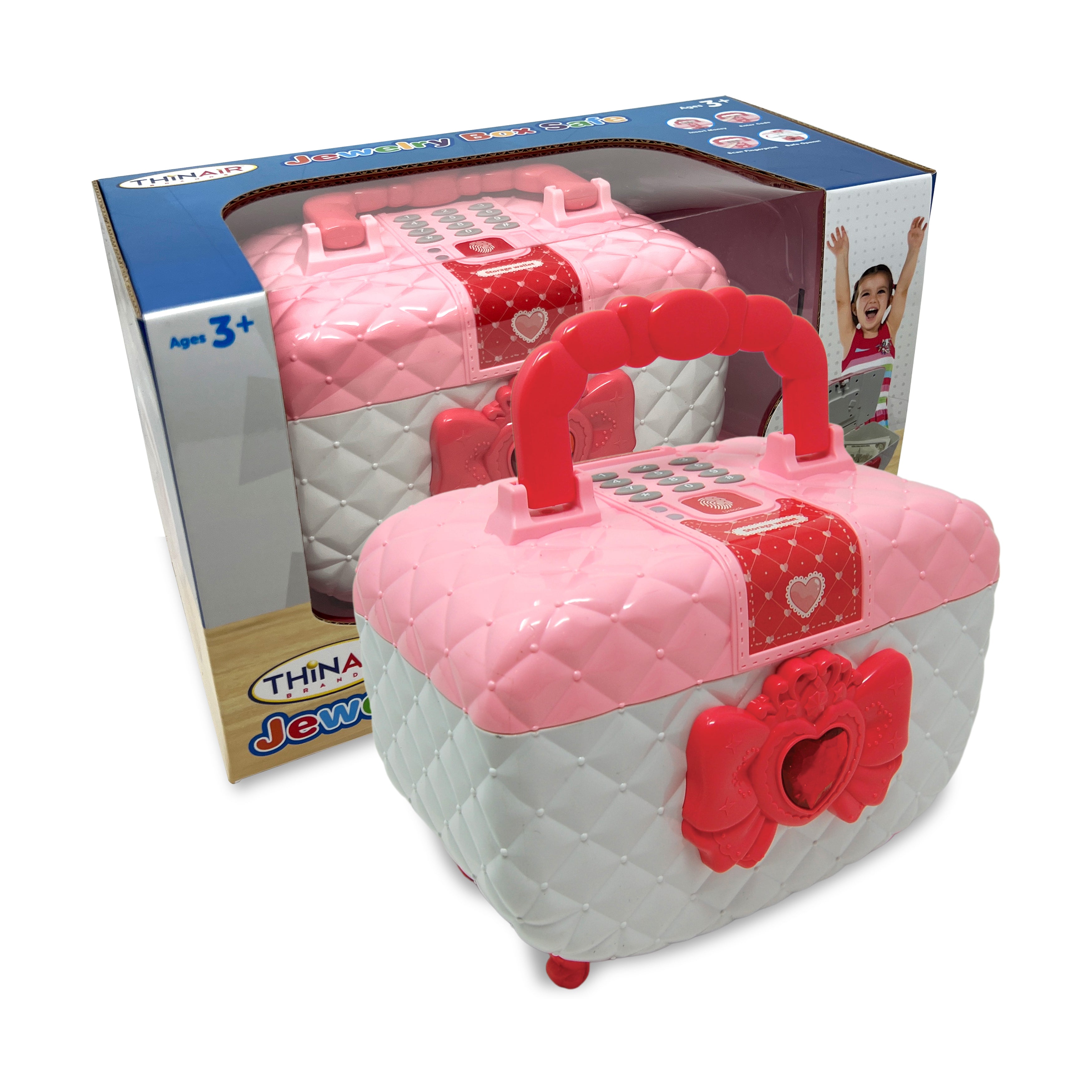 Alternative view of Jewelry Box Safe: Ultimate Kid's Treasure Vault