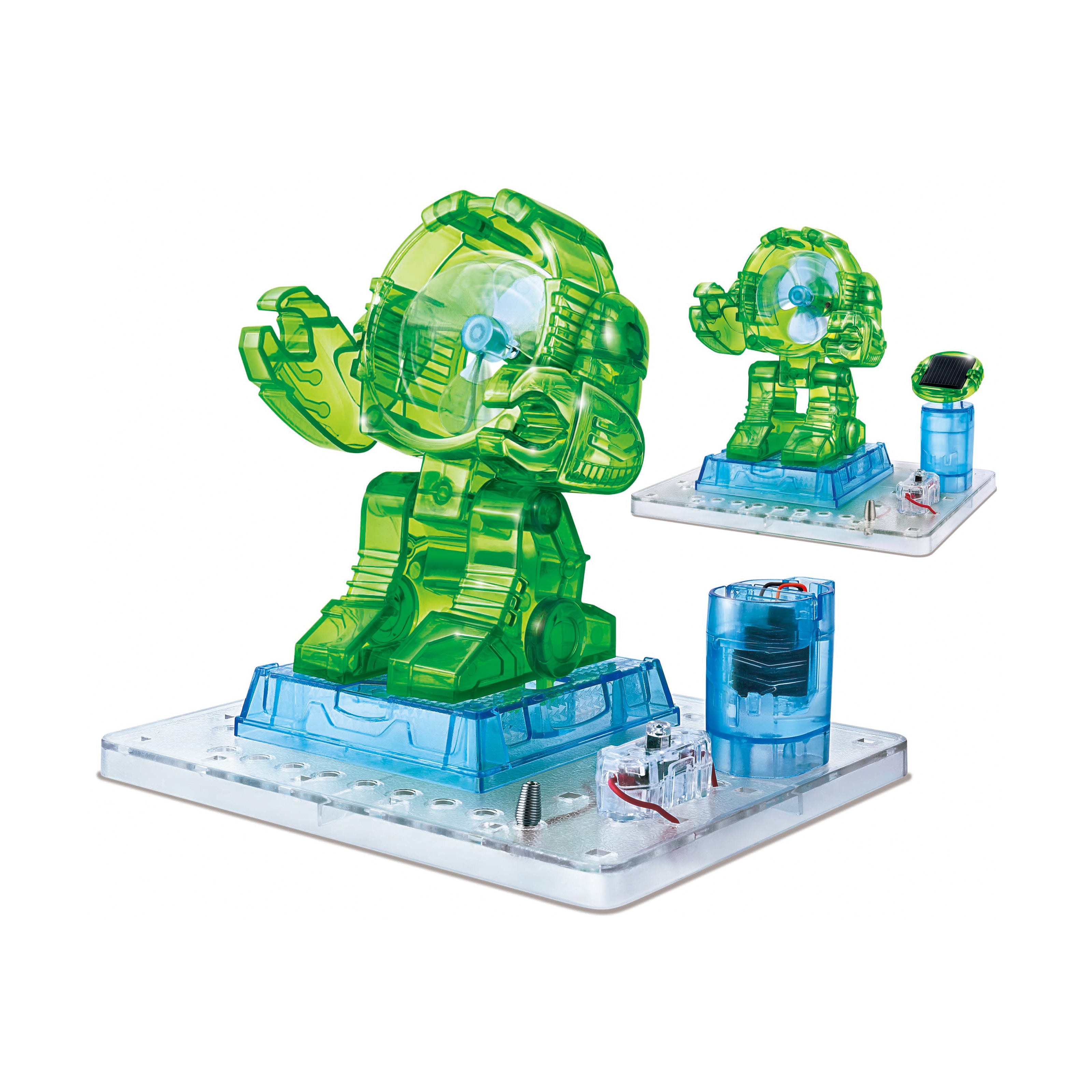 Alternative view of Greenex Solar & Salt Water Eco-Fan Adventure Kit