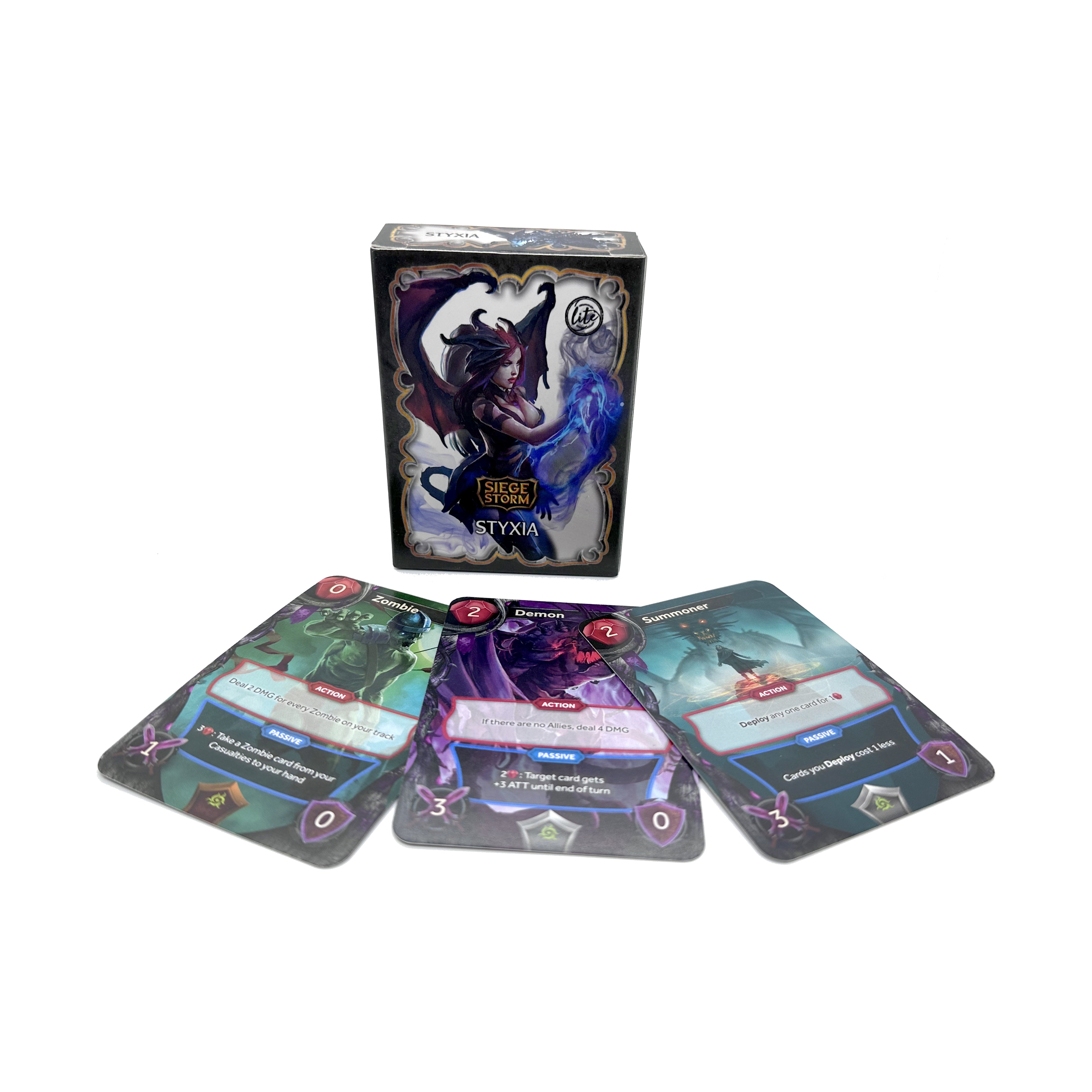 SiegeStorm: Styxia Faction Deck – Master the Dark Arts of Card Play - Image 3