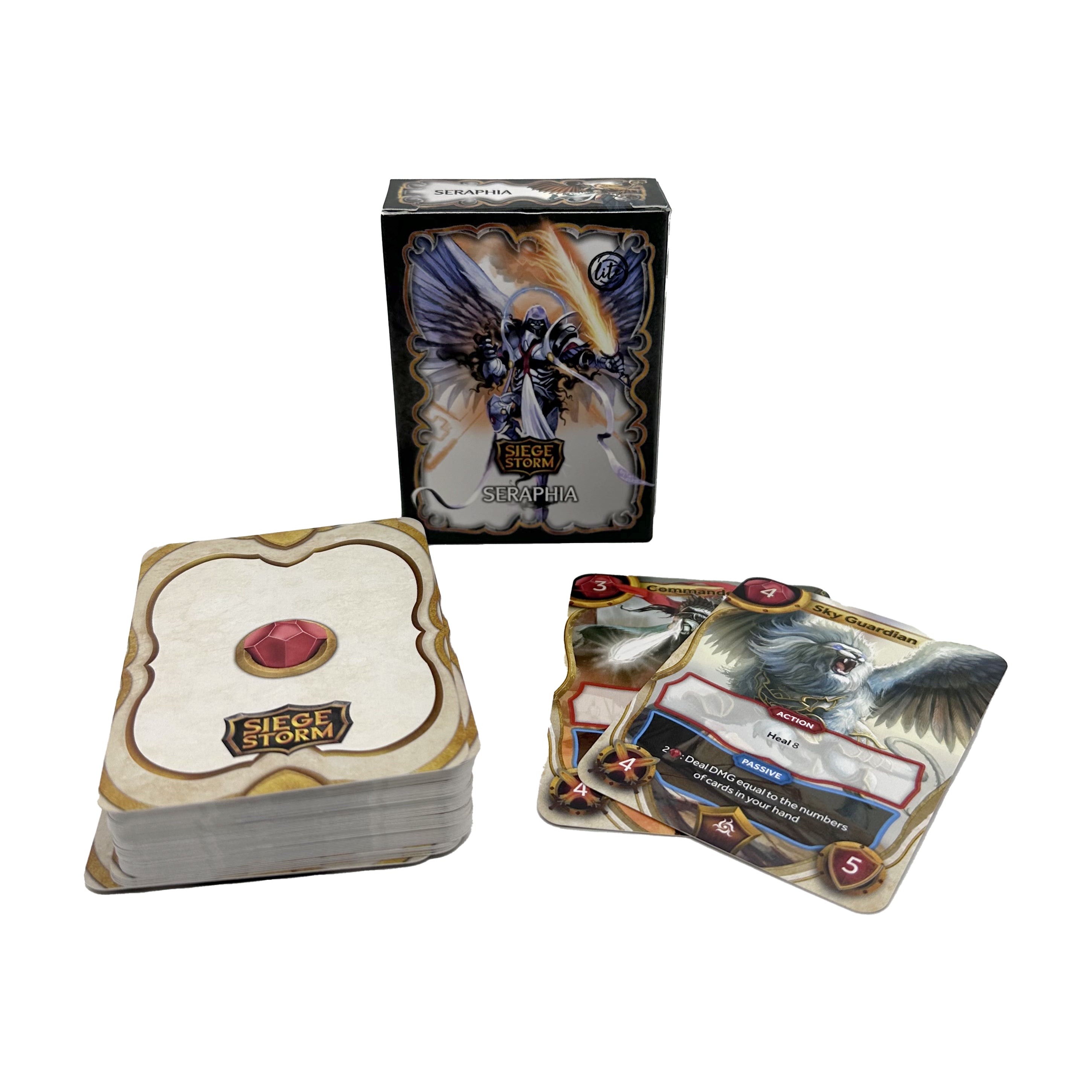 SiegeStorm: Seraphia Faction Deck Expansion by Awaken Realms - Image 3