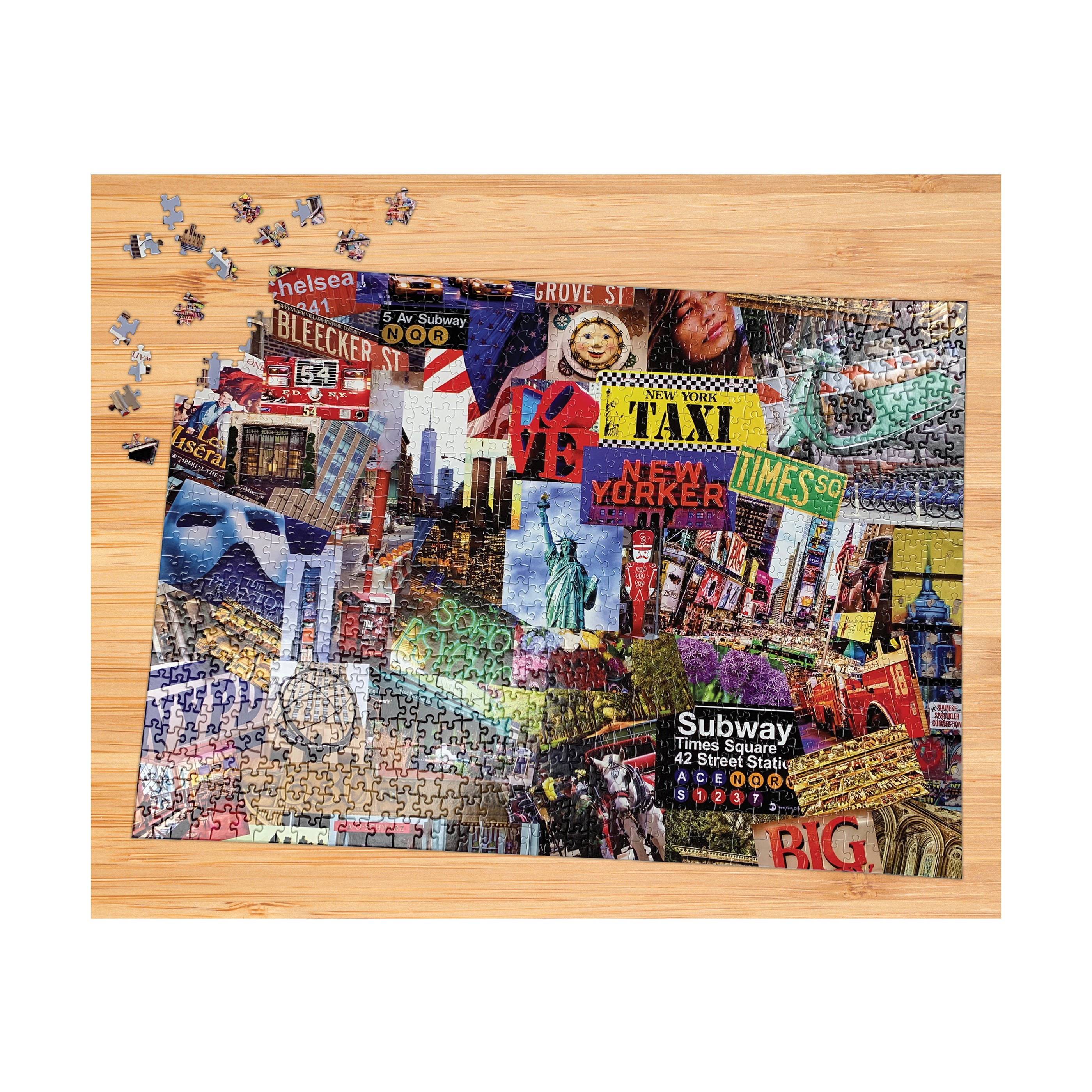 Larry Hersberger Artistic NYC Jigsaw Puzzle - 1000 pc - Image 4
