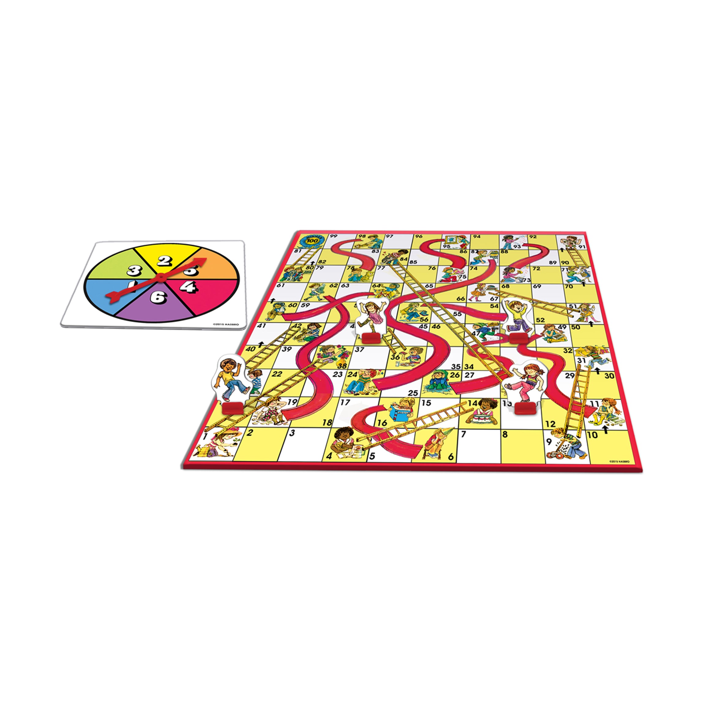 Classic Chutes and Ladders Retro 1978 Edition Board Game - Image 4