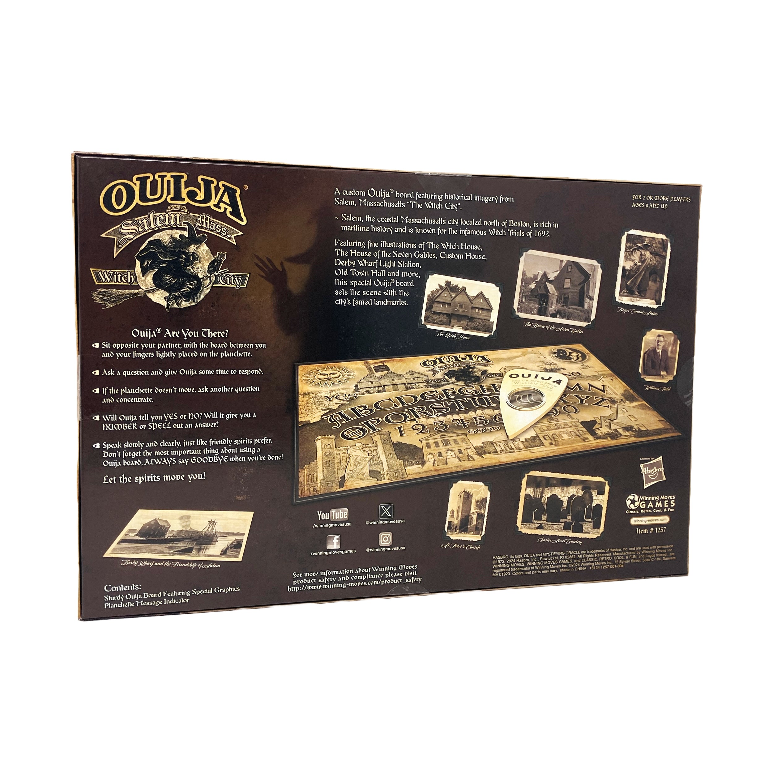 Salem Mass 'Witch City' Edition Ouija Board - Image 3