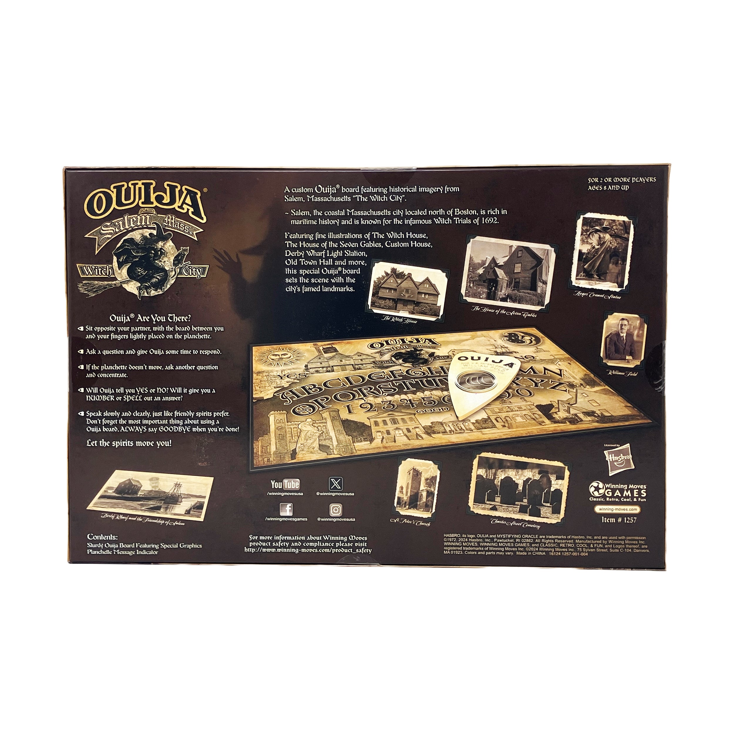 Salem Mass 'Witch City' Edition Ouija Board - Image 4