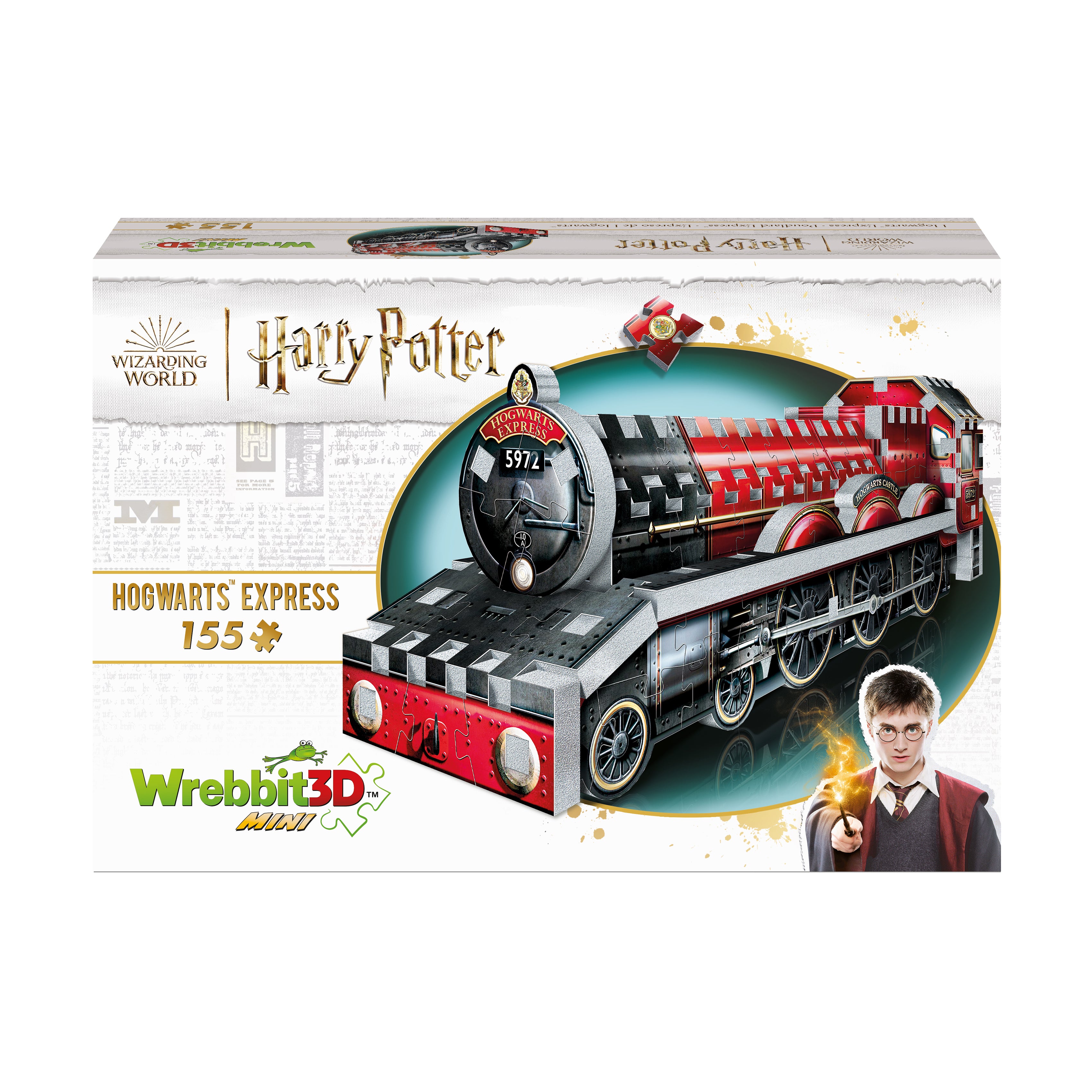 Alternative view of Harry Potter Hogwarts Express Mini 3D Puzzle - 155 pc