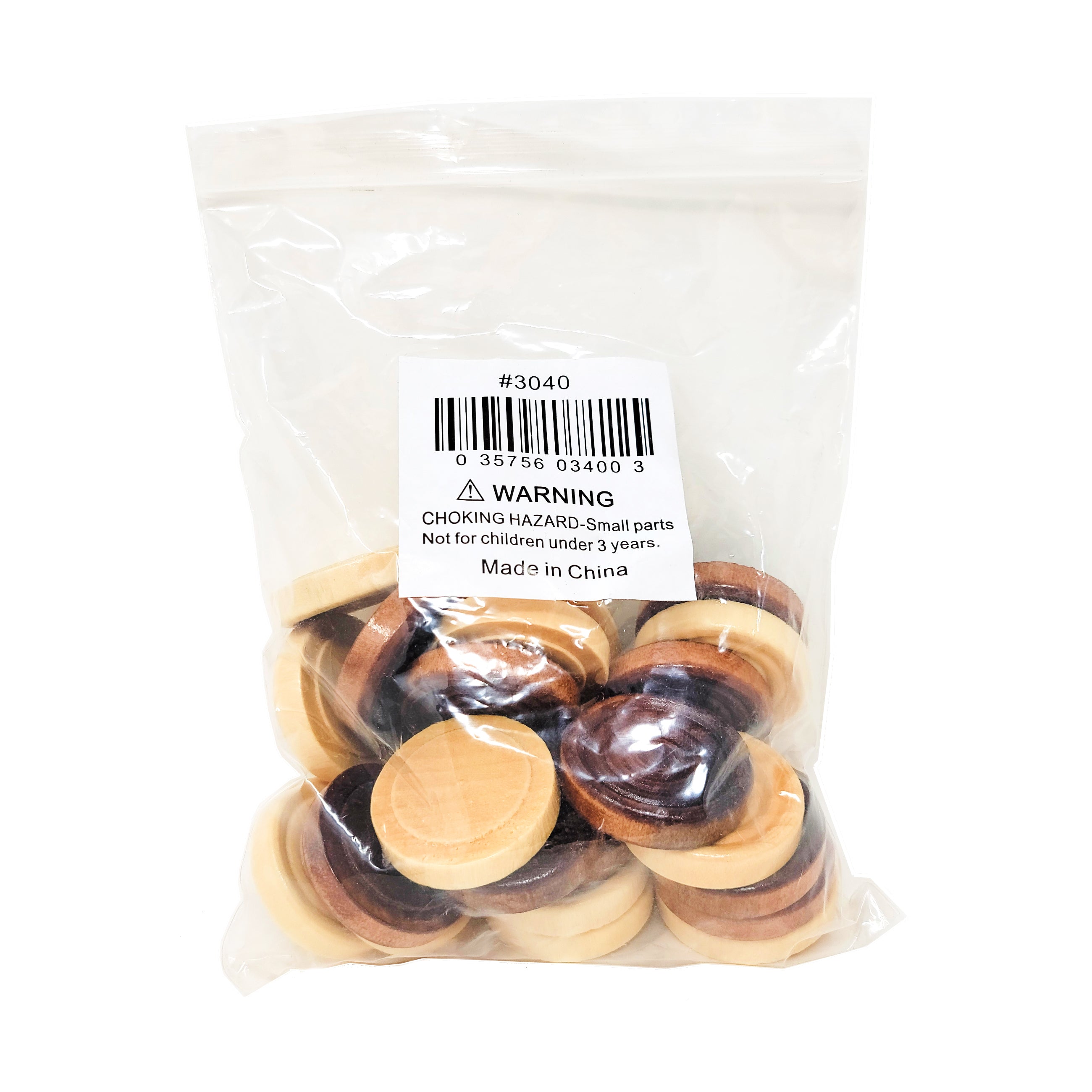 Alternative view of Royal Rumble 24-Set Stackable Wood Grooved Checkers, 1.5 Inch
