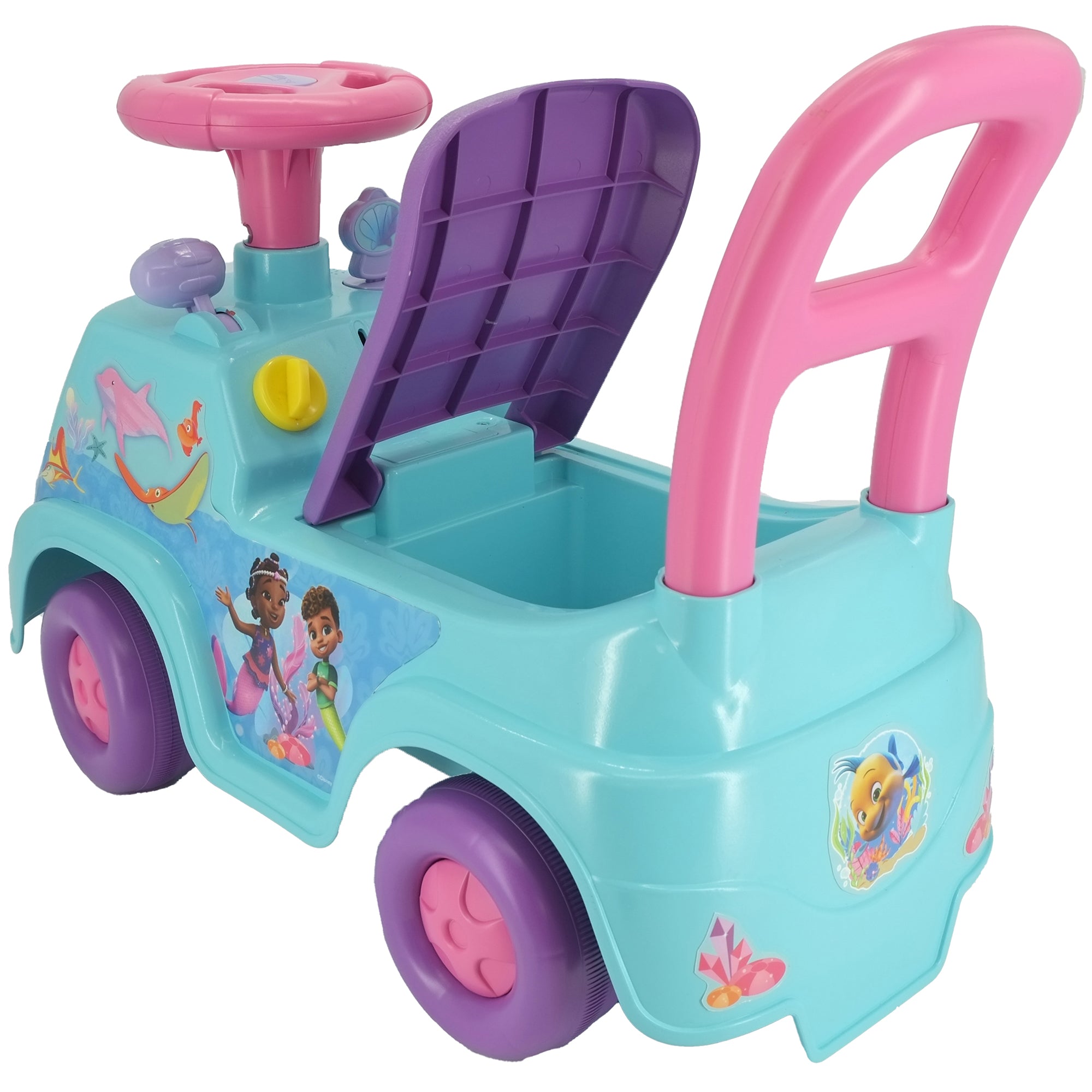 Kiddieland - My First Adventure Ride-On - Ariel Sea Disney Light & Sound - Suitable for 12 mo+ - Image 4