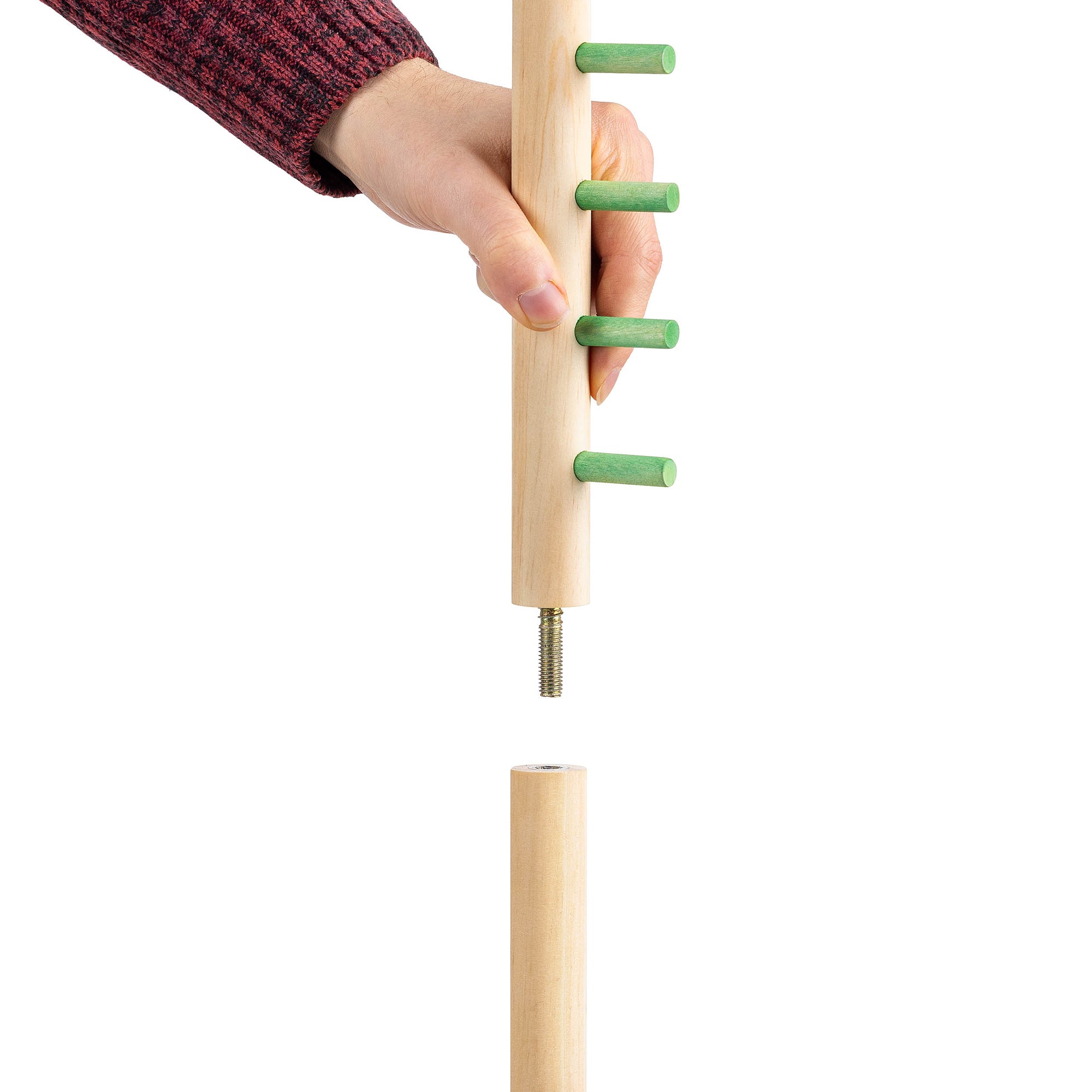 Grasshopper Games Limbo Wood Set Balance Game with Travel Bag for Family Play, Age 3+ - Image 5